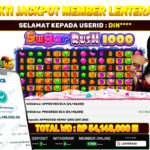 JACKPOT SUGAR RUSH 1000 05 JULY 2025
